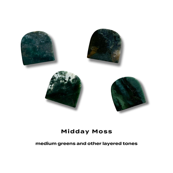 Load image into Gallery viewer, The Whisker Vase - Moss Agate
