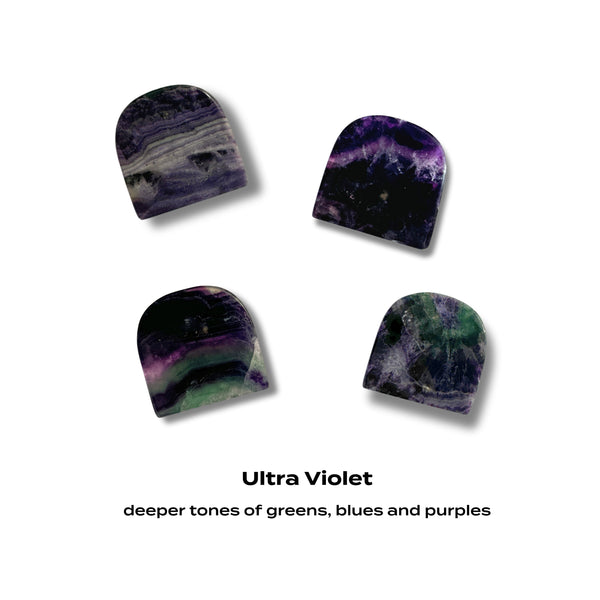 Load image into Gallery viewer, The Whisker Vase - Rainbow Fluorite