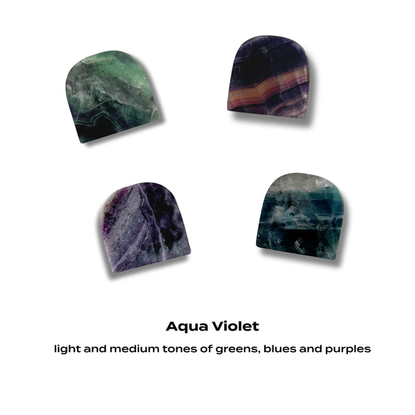 Load image into Gallery viewer, The Whisker Vase - Rainbow Fluorite
