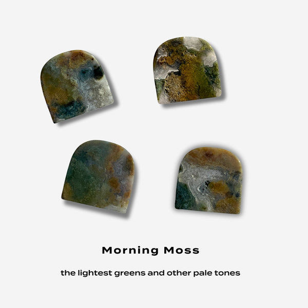 Load image into Gallery viewer, The Whisker Vase - Moss Agate
